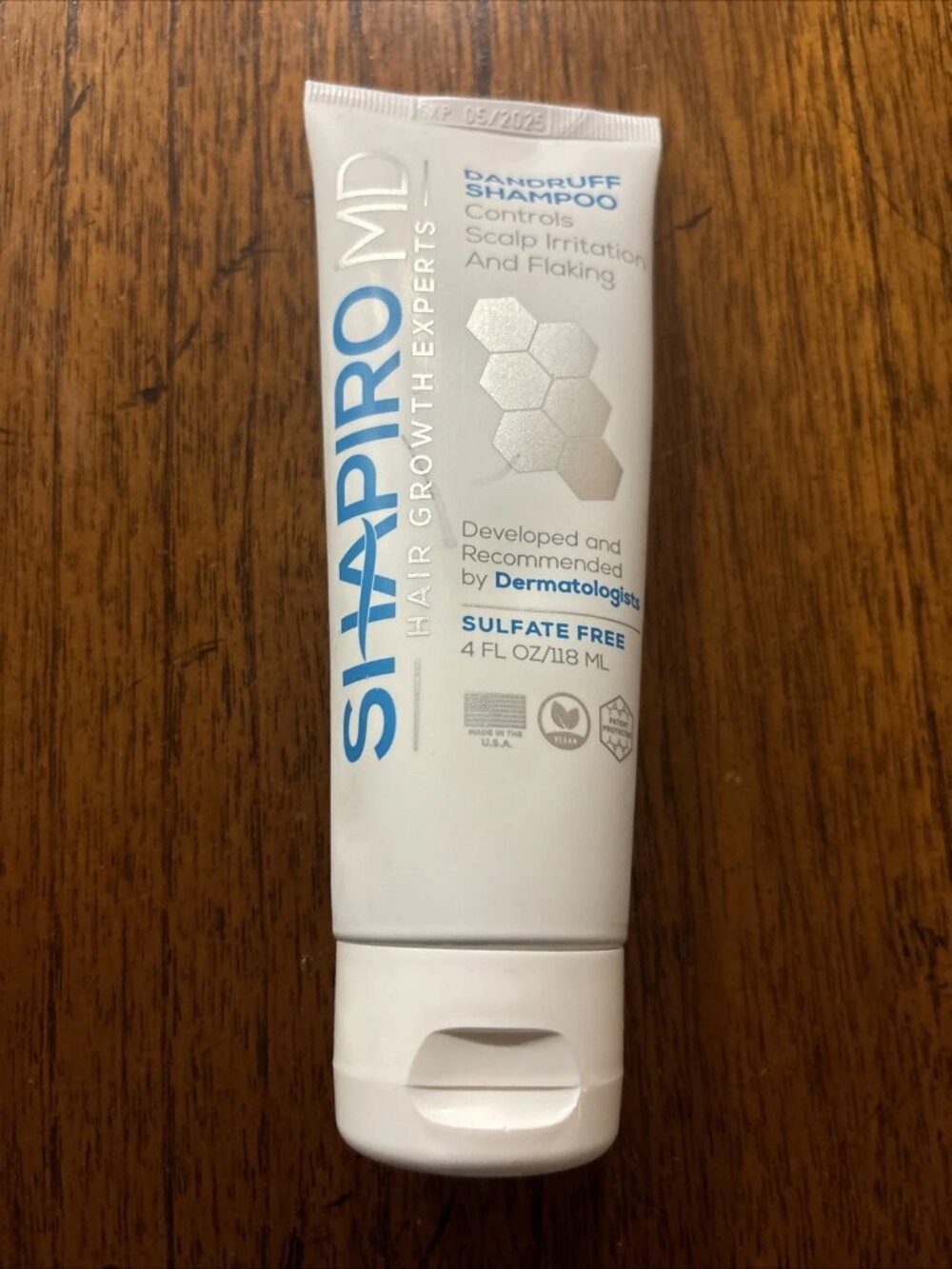 Shapiro MD Growth Experts Dandruff Repair Shampoo  4 oz New